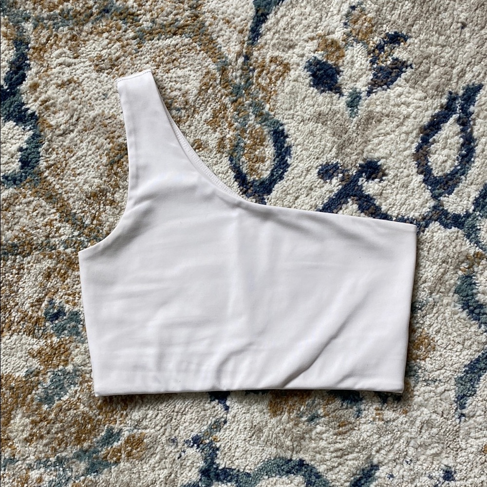 Ivory Bianca One Shoulder Bra